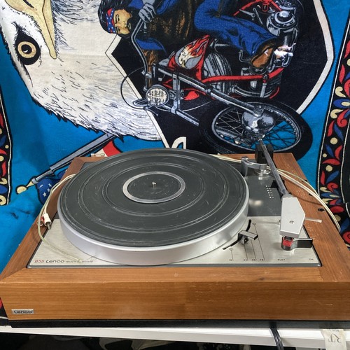 Lenco b55 vintage turntable - lenco,